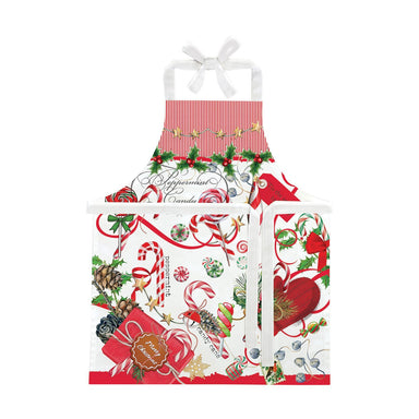 Peppermint Child's Apron    