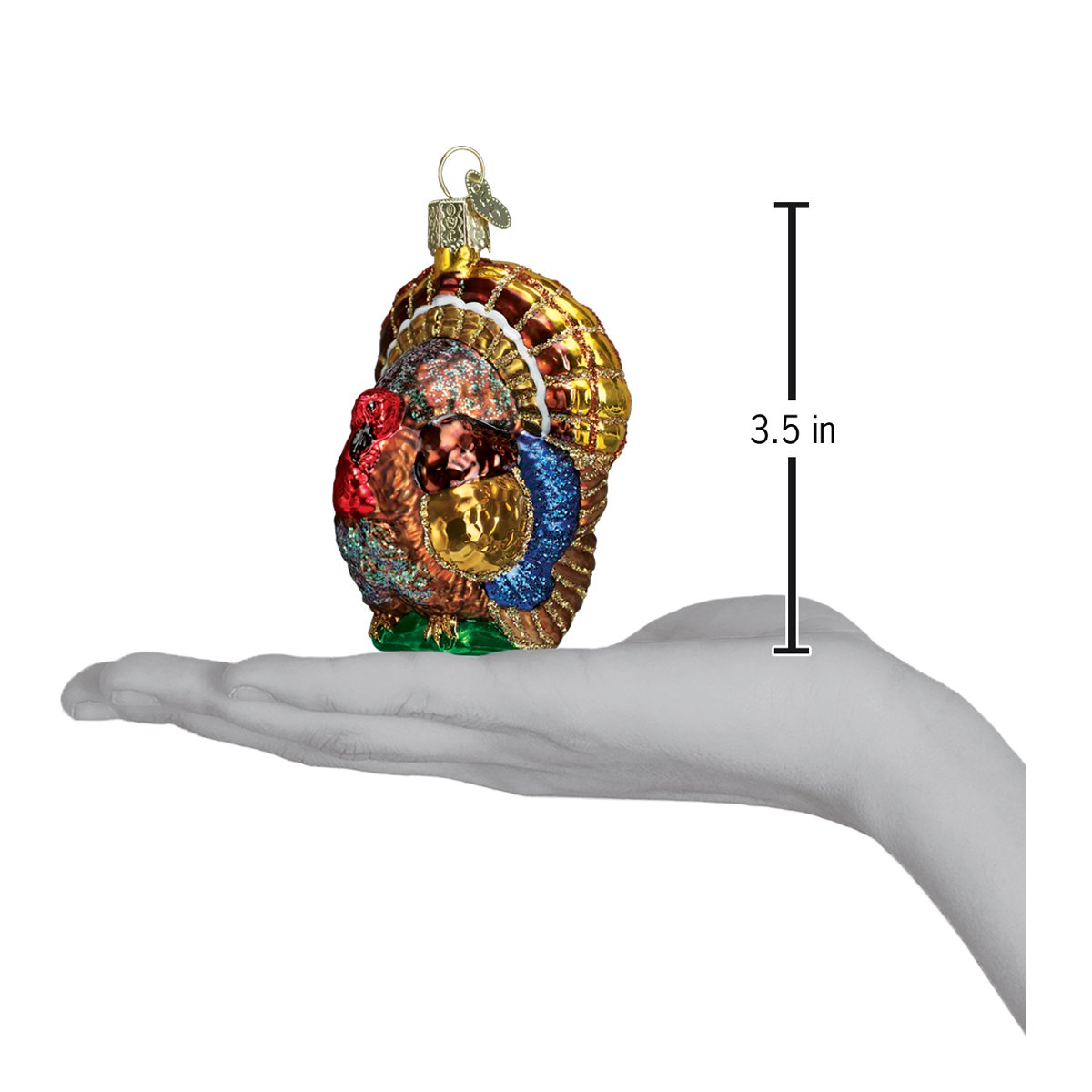 Old World Christmas - Tom Turkey Ornament    