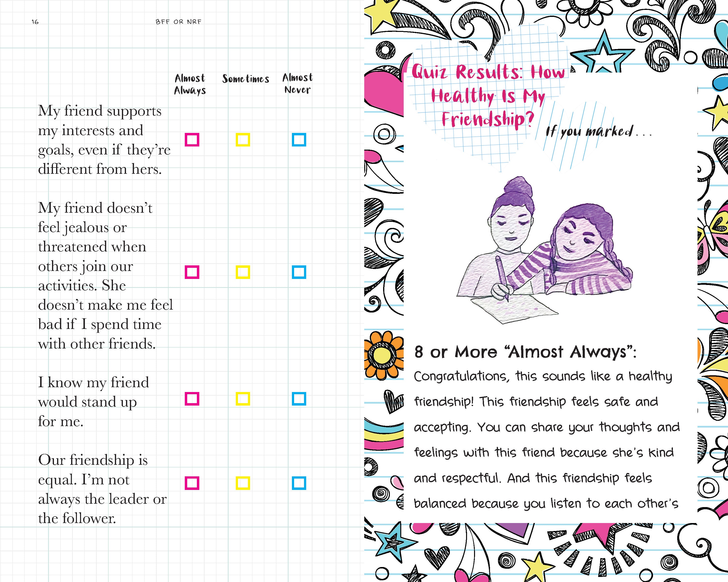 BFF or NRF? A Girl's Guide To Happy Friendships    