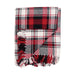Black and Red Fireside Throw    