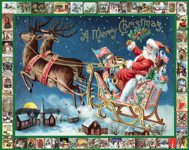 Santas Sleigh 1000 piece puzzle    