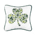 Embroidered Irish Shamrock 10x10 Pillow    
