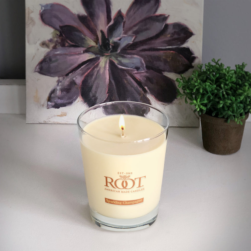 Root Candles 10.5oz Veriglass Sparkling Champagne    