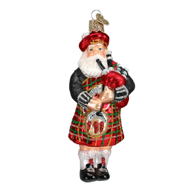 Old World Christmas - Highland Santa Ornament    