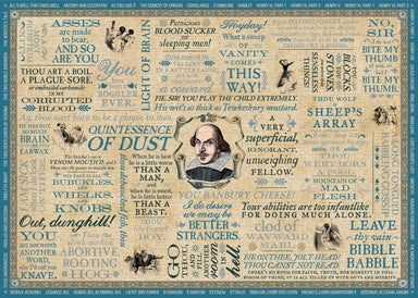 Shakespearean Insults 1000 Piece Puzzle    