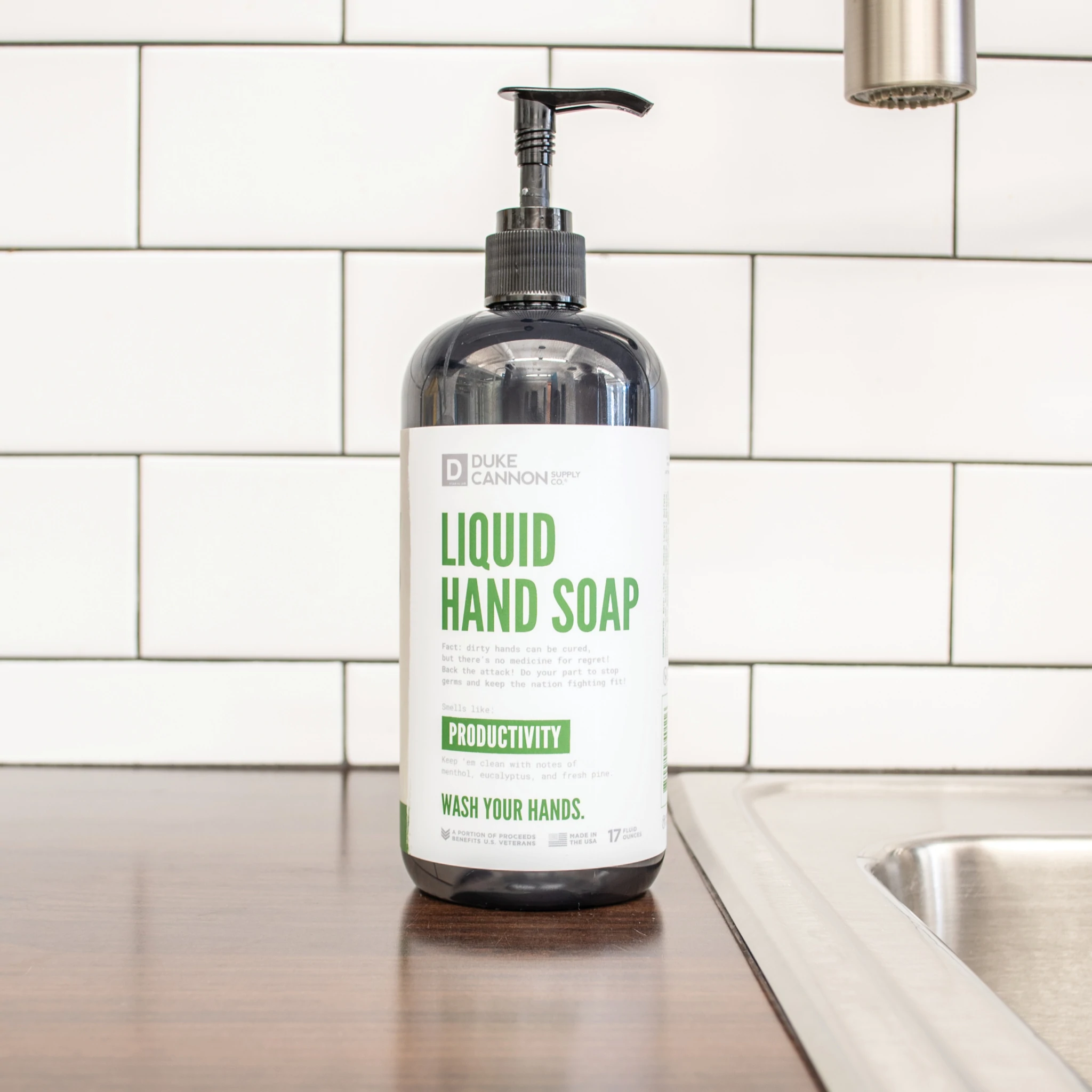 Duke Cannon Liquid Hand Soap - Productivity    