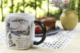 The Disappearing Cheshire Cat Color Changing Mug    