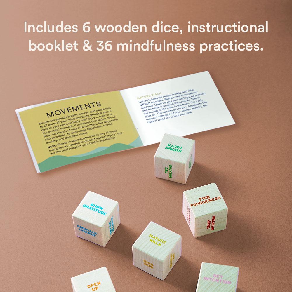 Mindfulness Dice - 6 Dice, Thousands of Combinations    