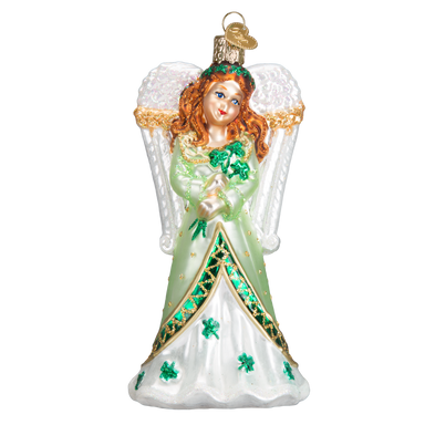 Old World Christmas - Irish Angel Ornament    
