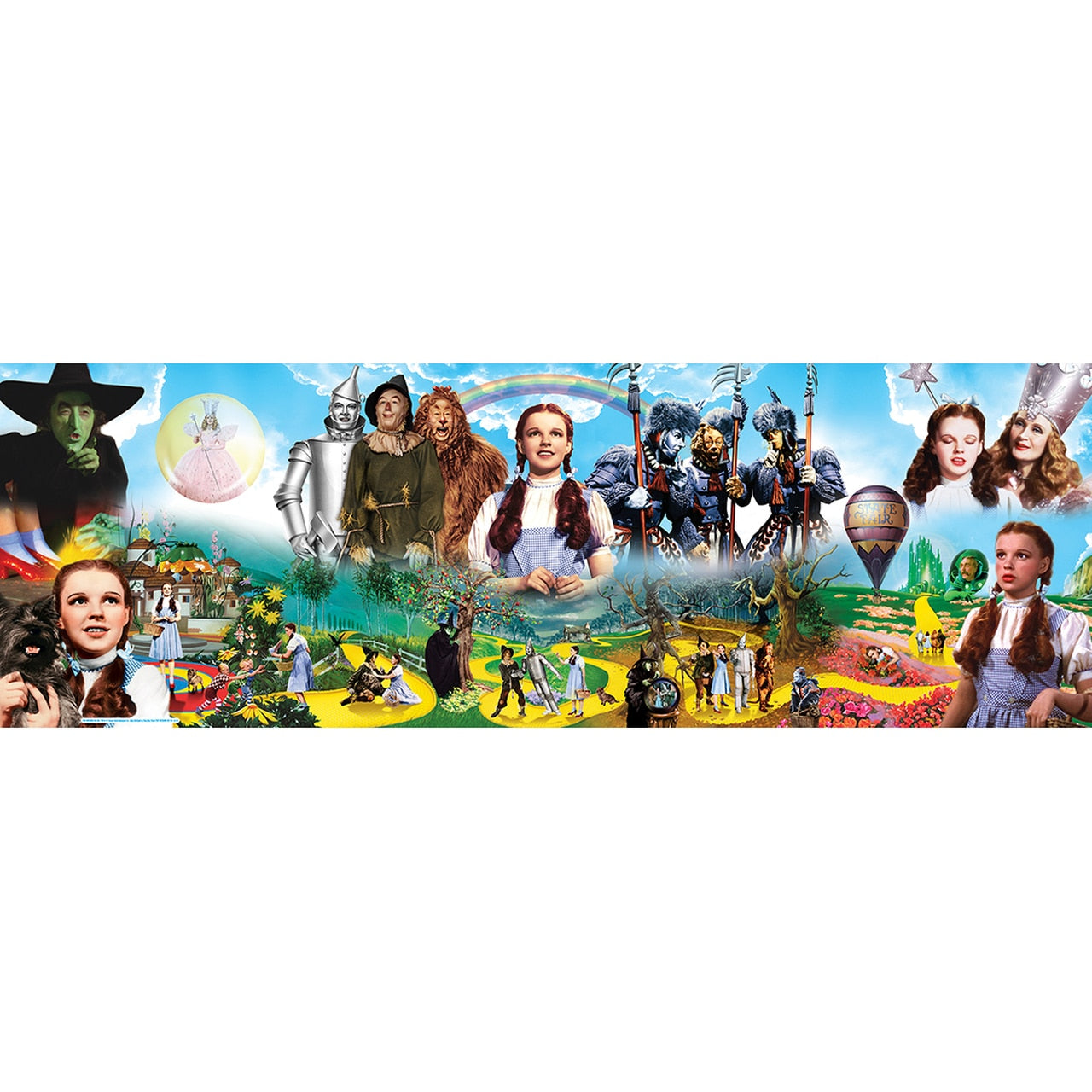 The Wizard of Oz 1000 Piece Panoramic Puzzle    