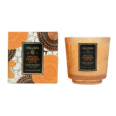 Voluspa Mini Pedestal Candle - Spiced Pumpkin Latte    