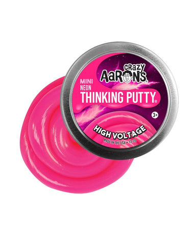 Crazy Aaron's High Voltage - Mini Neon Thinking Putty    