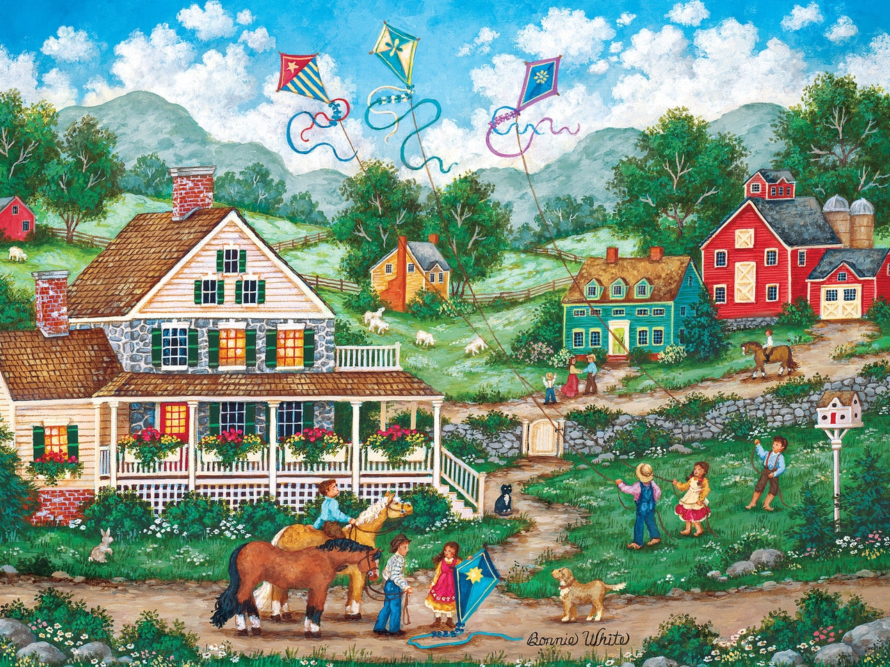 Crosswinds 550 Piece Heartland Puzzle    