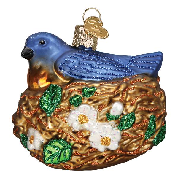 Old World Christmas - Bird In Nest Ornament    