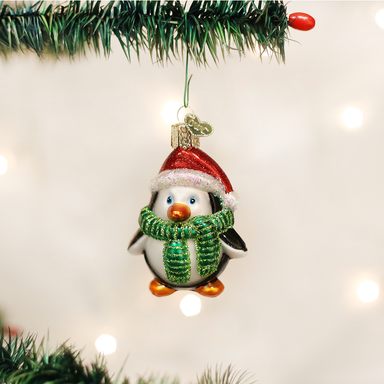 Old World Christmas - Playful Penguin    