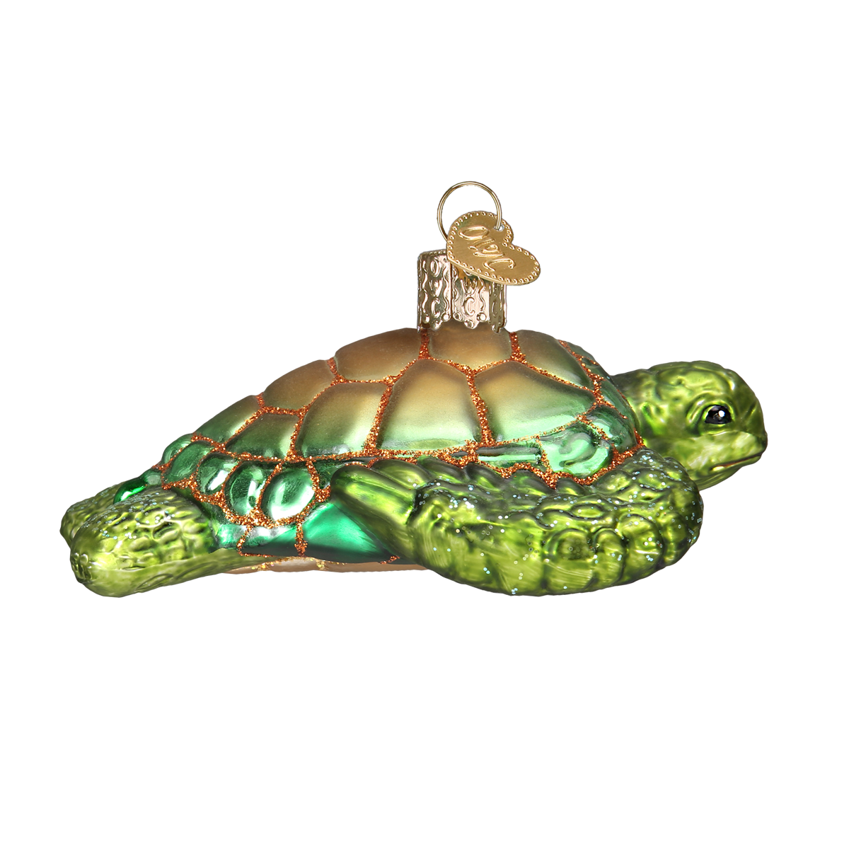 Old World Christmas Green Sea Turtle Ornament
