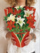 Pop Up Flower Bouquet Greeting Card - Winter Joy    