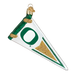Old World Christmas - University Of Oregon Pennant    