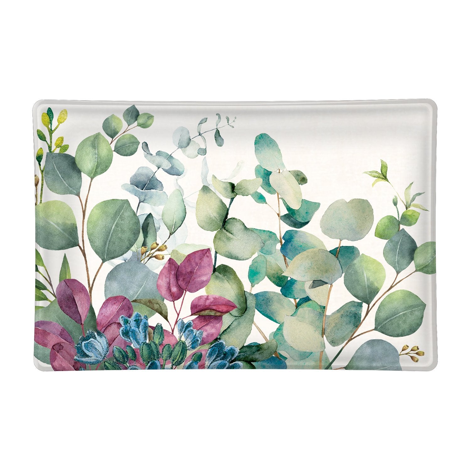 Eucalyptus & Mint - Glass Soap Dish    