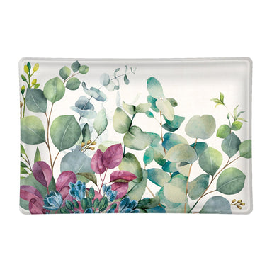 Eucalyptus & Mint - Glass Soap Dish    