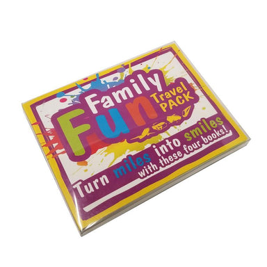 Family Fun Travel Pack - Turn Miles Into Smiles With These 4 Books!    