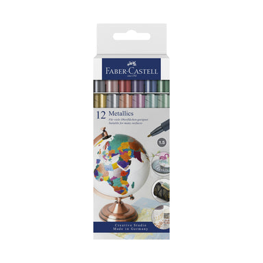 Metallic Markers - 12 Colors    