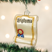 Old World Christmas - Diploma Ornament    