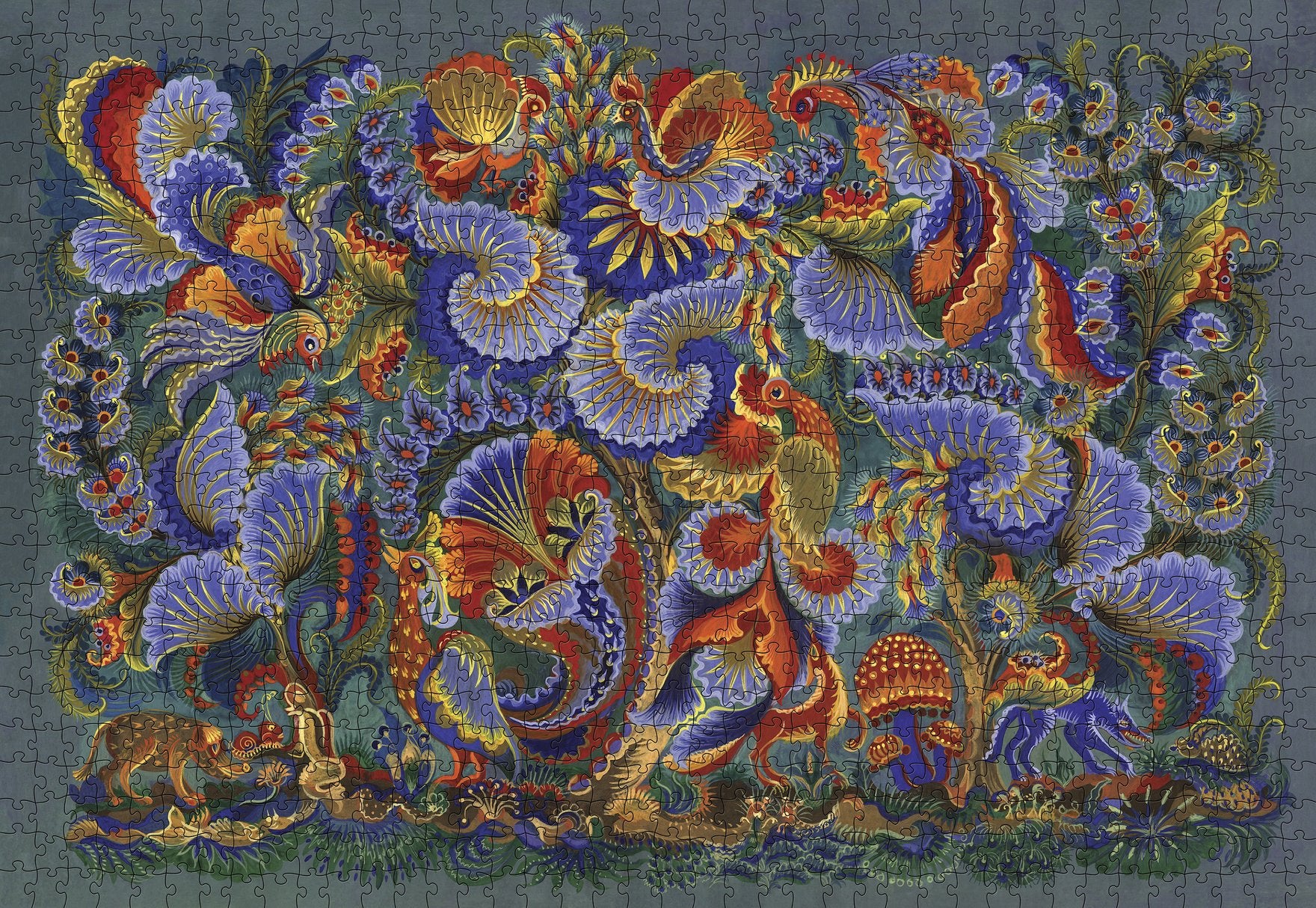 Paradise Birds Olena Skytsiuk 1000 Piece Puzzle    