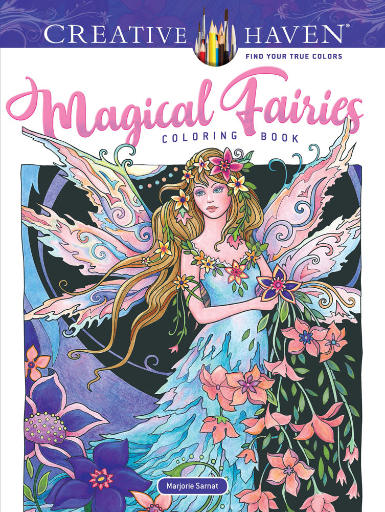 Magical Fairies - Creative Haven Coloring Book    