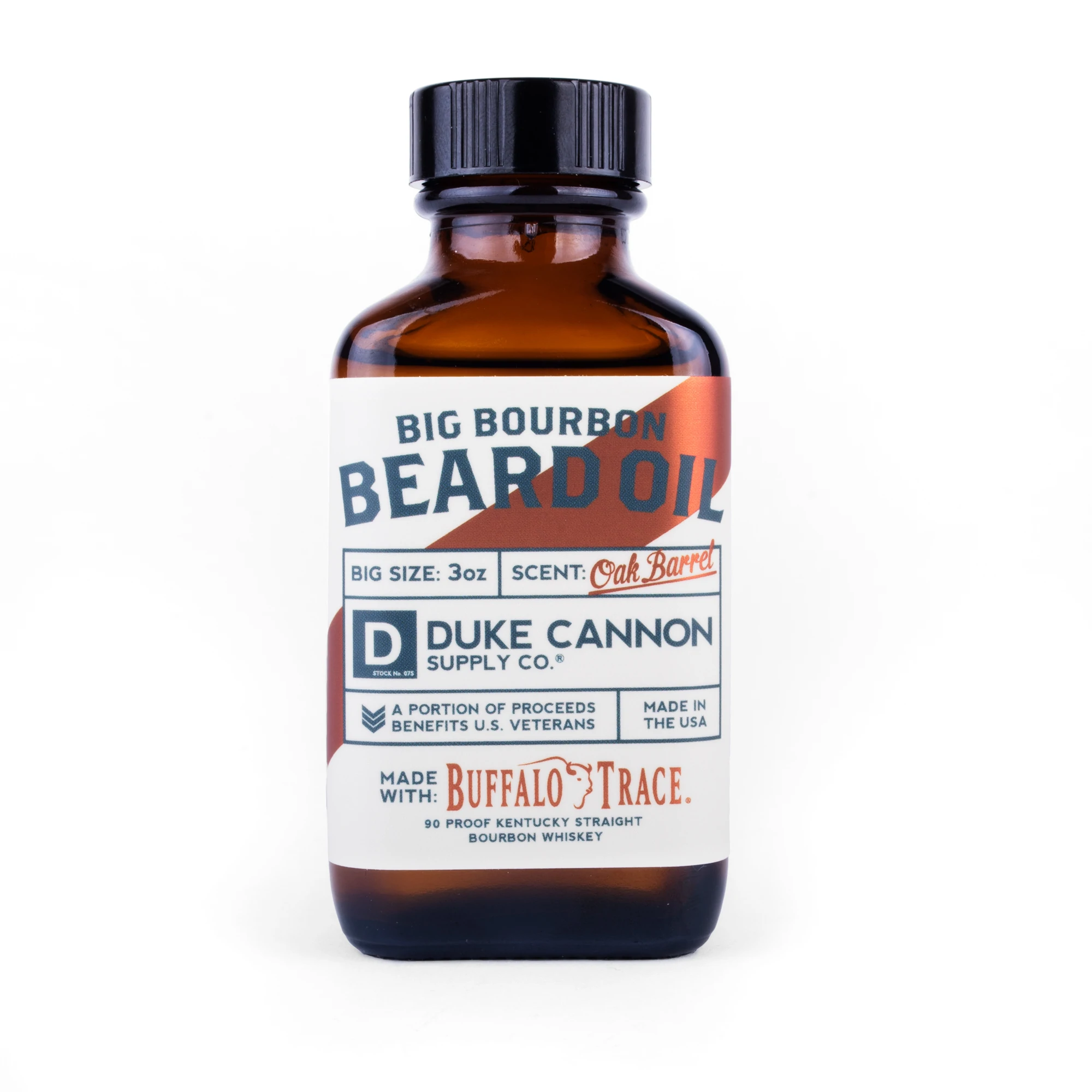 Duke Cannon Big Bourbon Buffalo Trace Beard Oil    