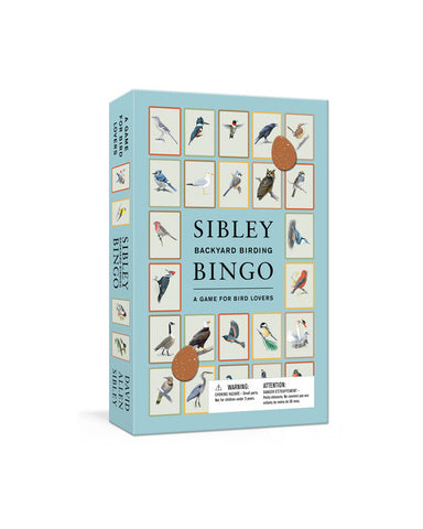 Sibley Backyard Birding Bingo    