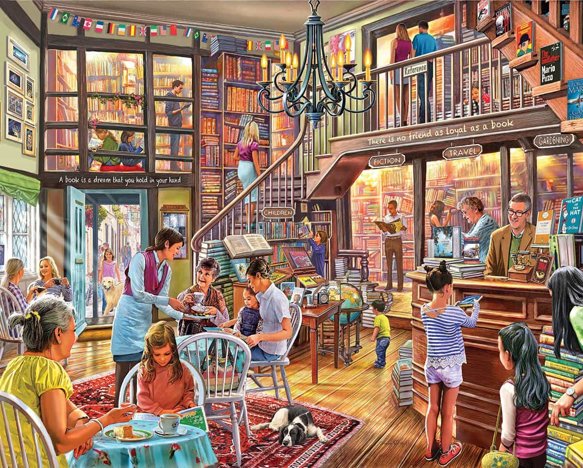 Local Bookstore 1000 Piece Puzzle    