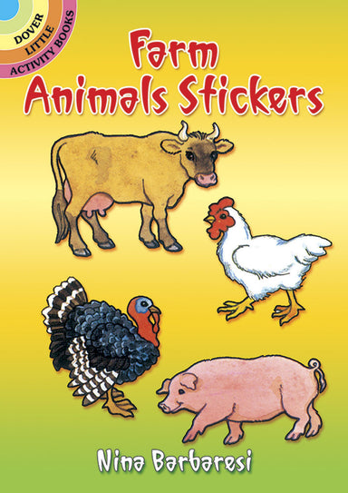 Farm Animal Stickers - Little Activity Book    
