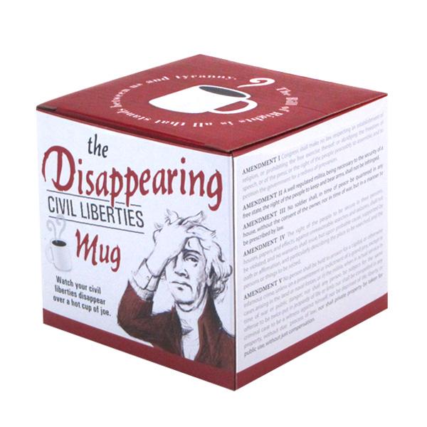 The Disappearing Civil Liberties - Color Changing Mug    