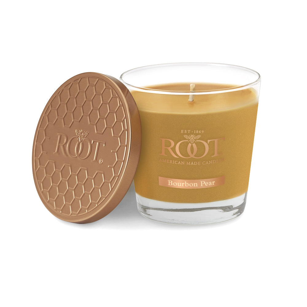 Root Candles 6.3oz Veriglass - Bourbon Pear    
