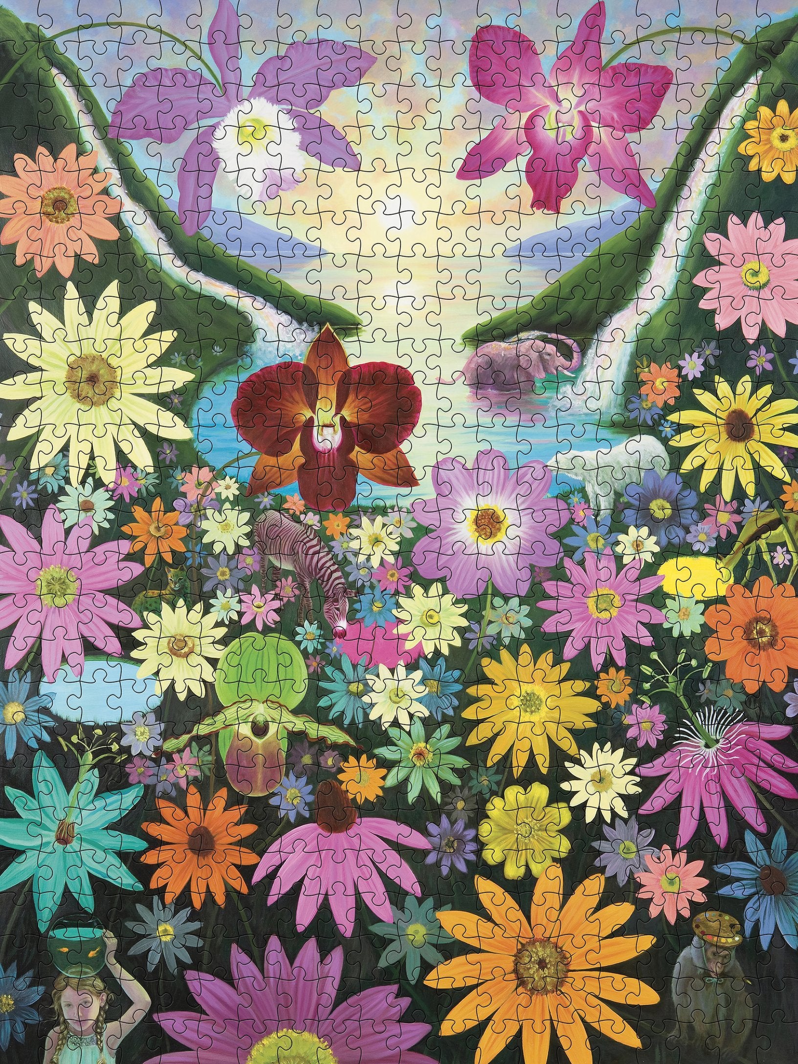 L. C. Armstrong Rainbow Falls - 500 Piece Puzzle    