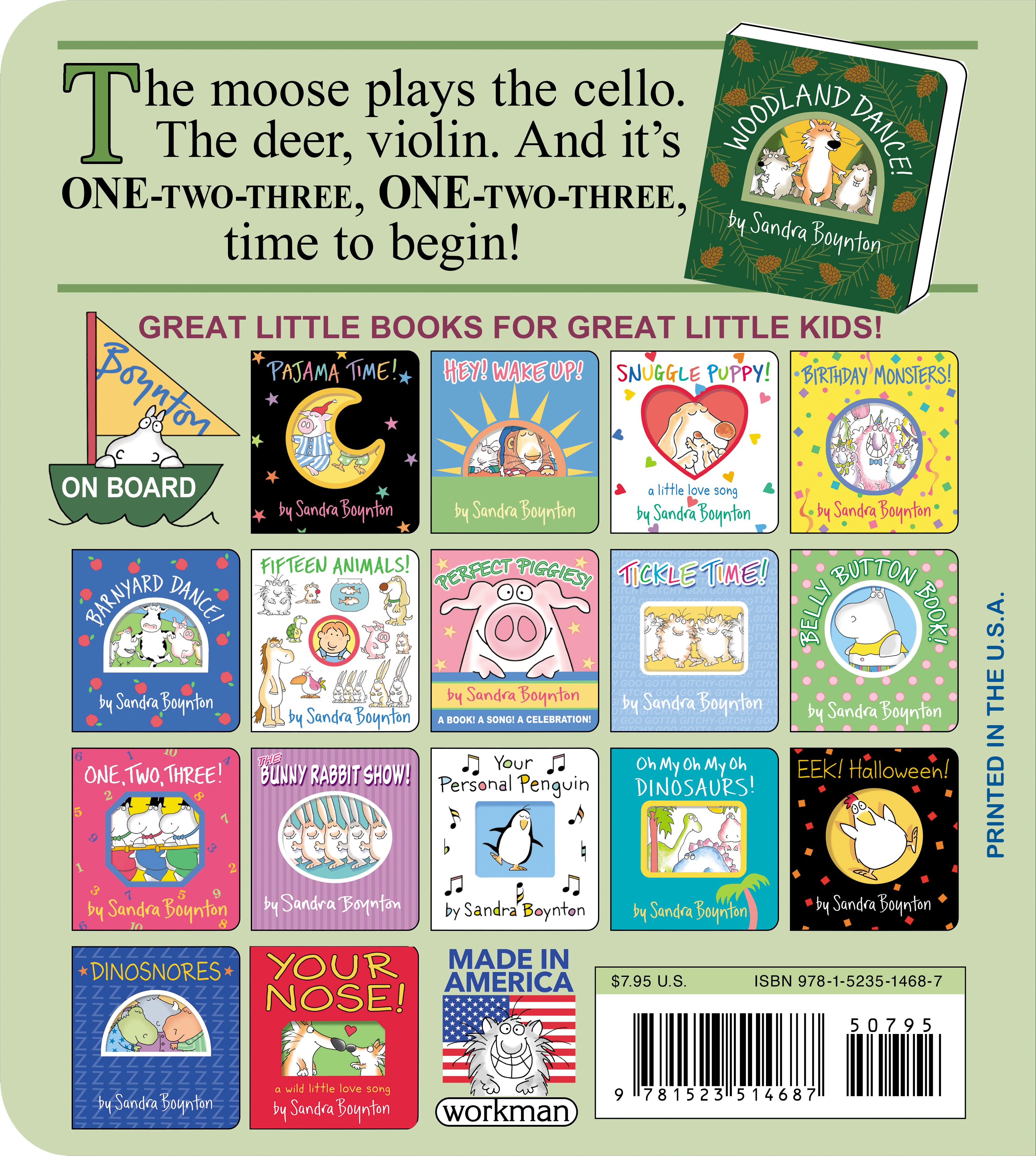 Woodland Dance! - Sandra Boynton Board Book    