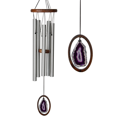Agate Chime - Large Purple    