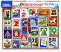 Christmas Stamps 1000 piece puzzle    
