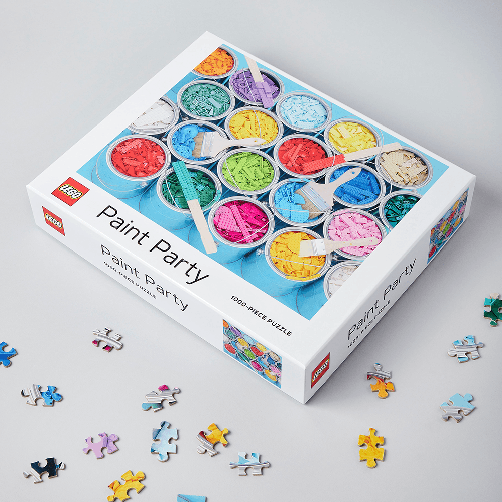 Lego Paint Party 1000 Piece Puzzle    