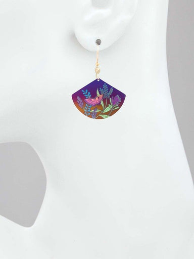 Holly Yashi Garden Whimsy Earrings - Teal    