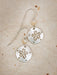 Holly Yashi Sand Dollar Earrings - Silver    