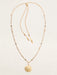 Holly Yashi Shelby Shores Beaded Necklace - Gold    