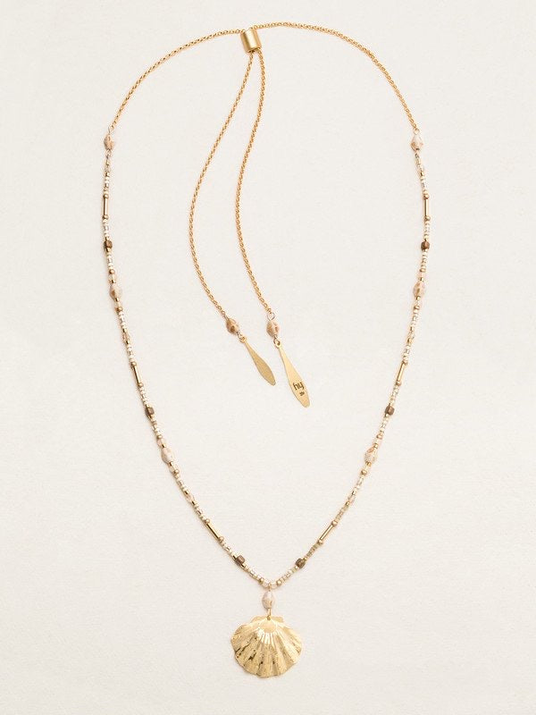 Holly Yashi Shelby Shores Beaded Necklace - Gold    