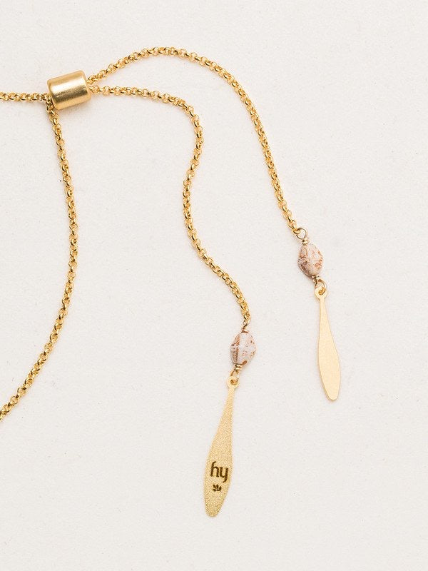 Holly Yashi Shelby Shores Beaded Necklace - Gold    
