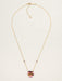 Holly Yashi Garden Pansy Pendant Necklace - Vintage Burgundy    