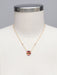Holly Yashi Garden Pansy Pendant Necklace - Vintage Burgundy    