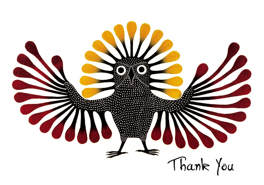 Inuit Art From Cape Dorset - Boxed Thank You Cards    
