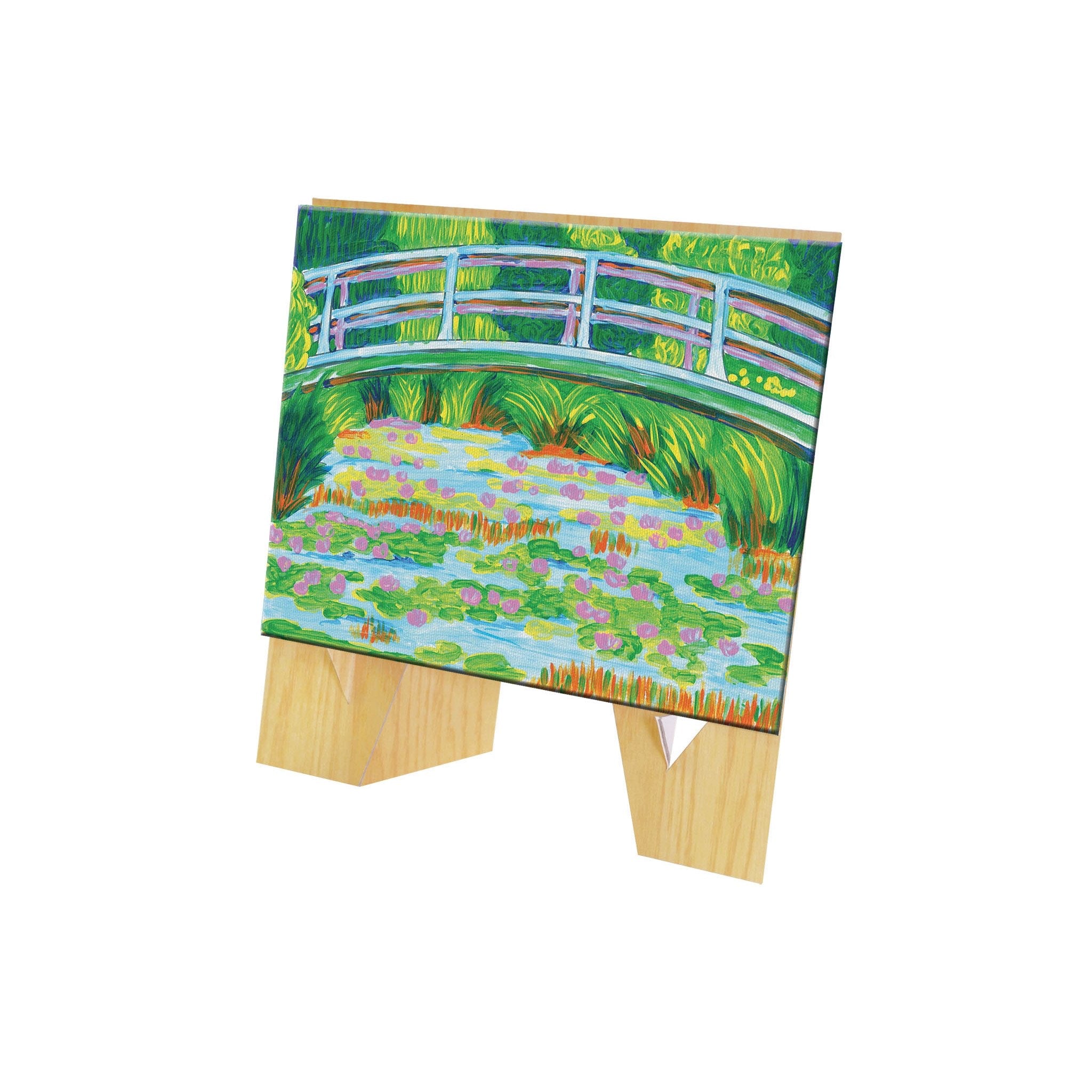 Paint By Number - Japanese Footbridge Monet    