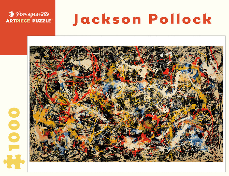 Convergence - Jackson Pollock 1000 Piece Puzzle    
